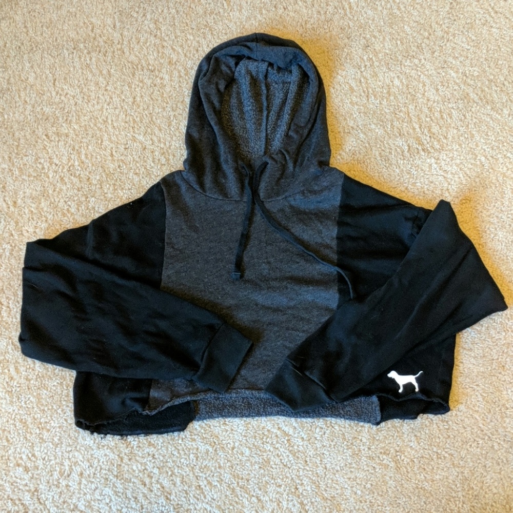 Crop PINK Hoodie